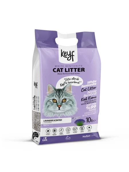 Keyf Cat Litter Bentonite Lavender